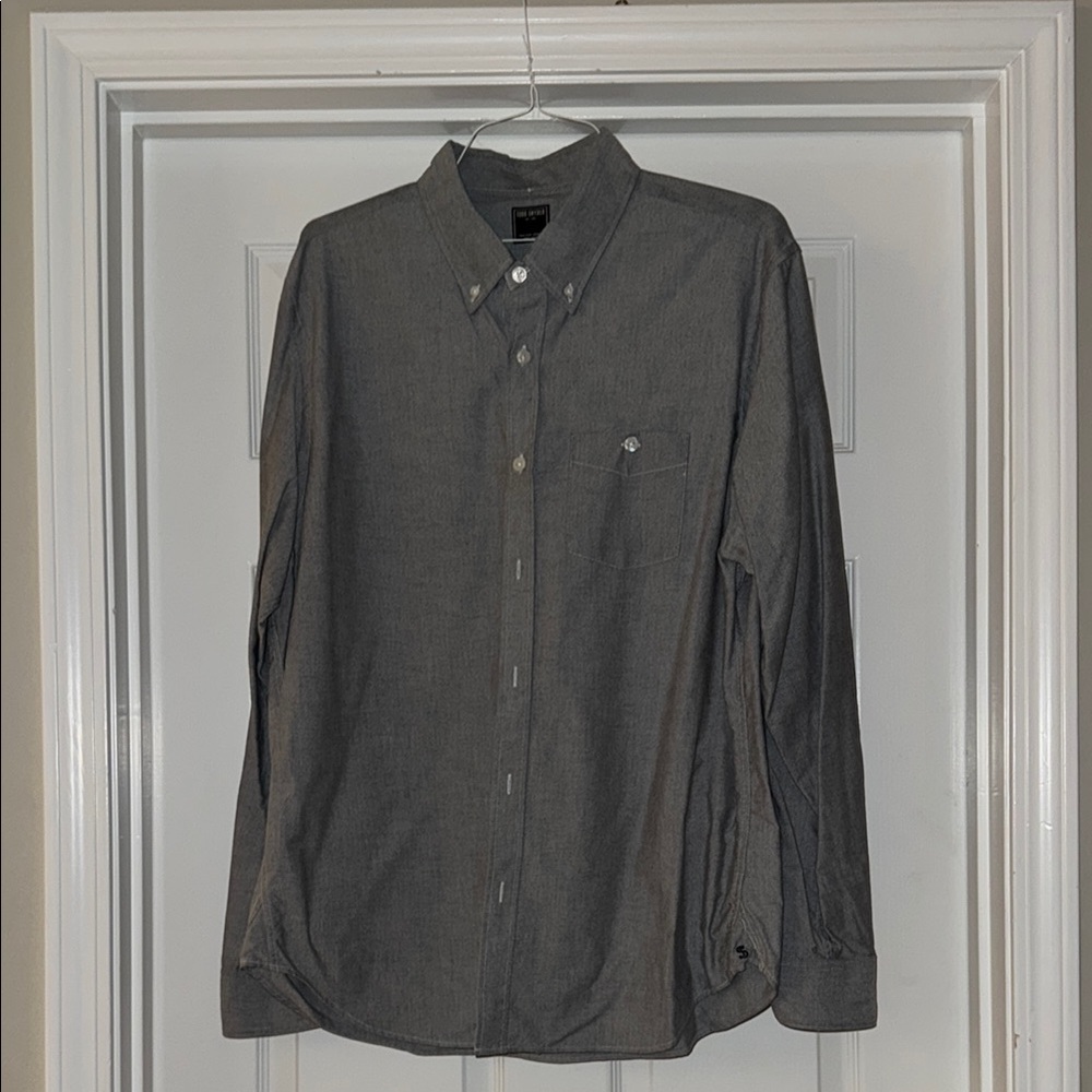 Todd Snyder Gray Casual Button Down Shirt